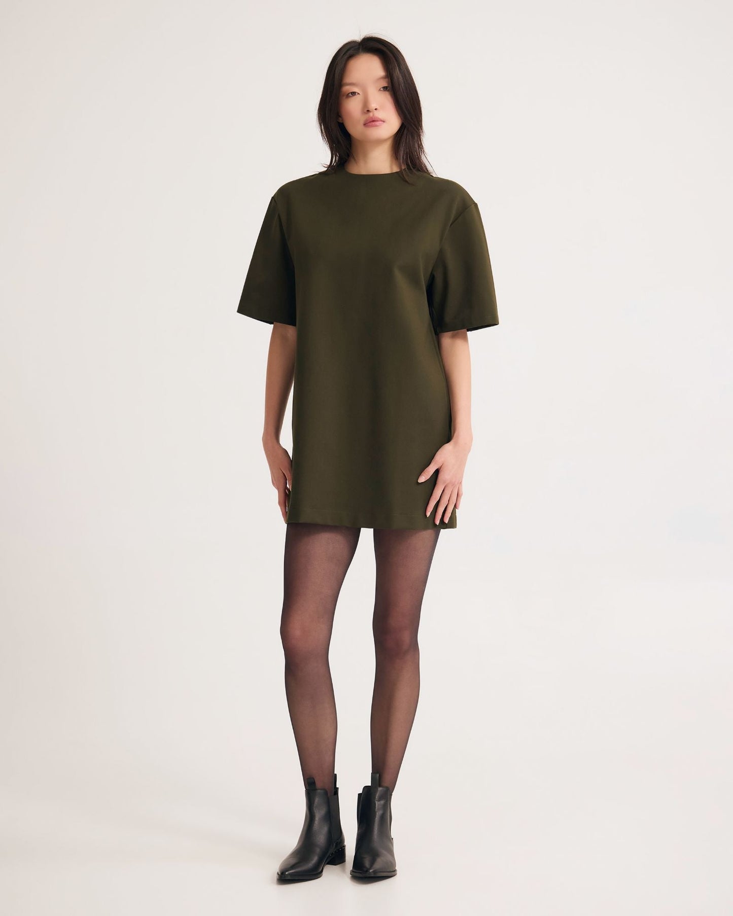 Miranda Stretch Knit Ponti Dress