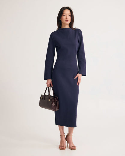 Rebecca Ponti Long Sleeve Dress