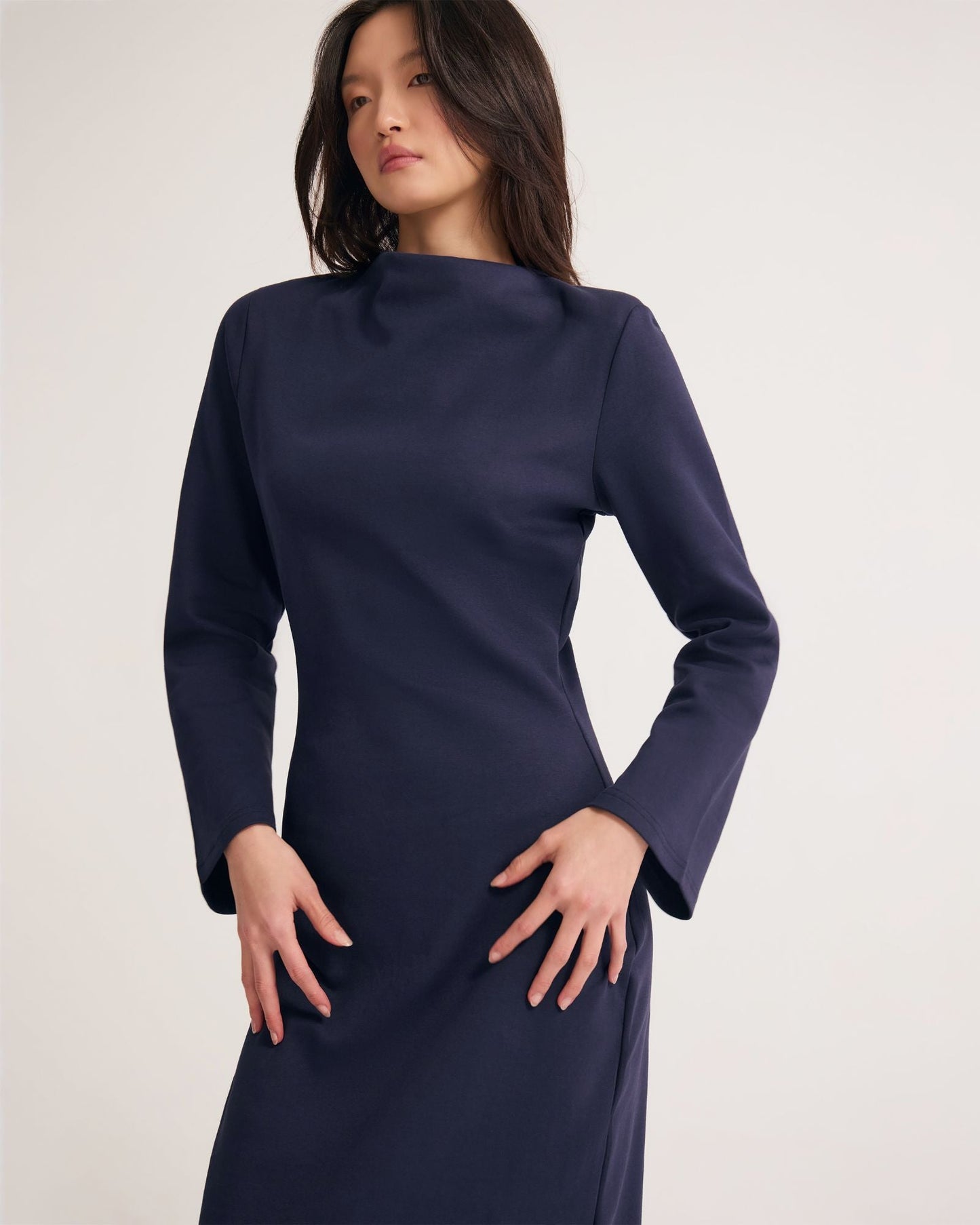 Rebecca Ponti Long Sleeve Dress