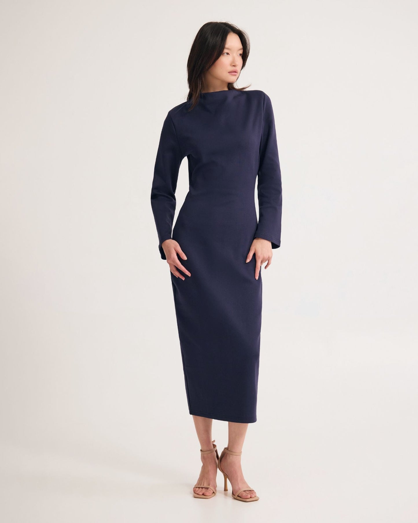 Rebecca Ponti Long Sleeve Dress