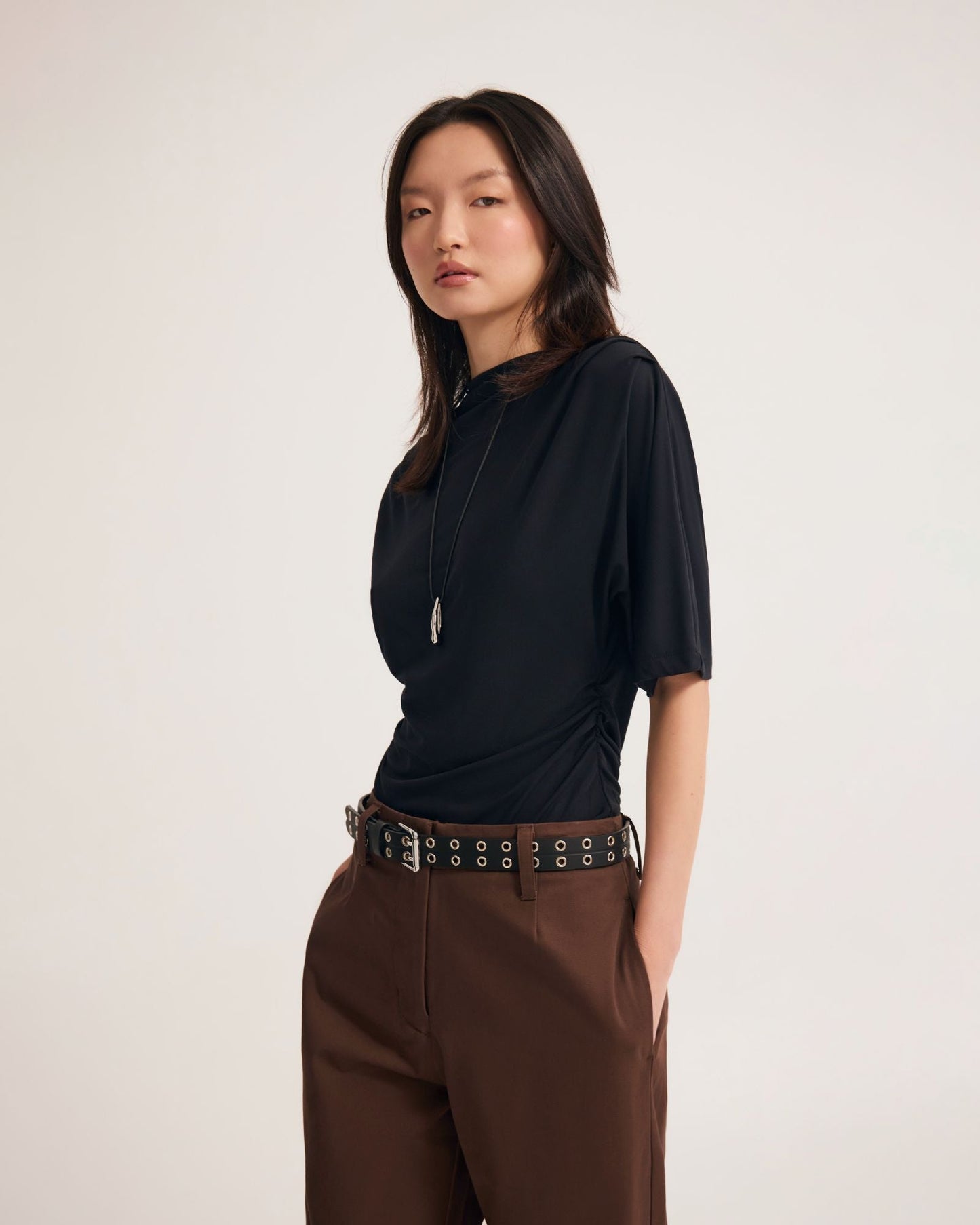 Rosie Stretch Jersey Top