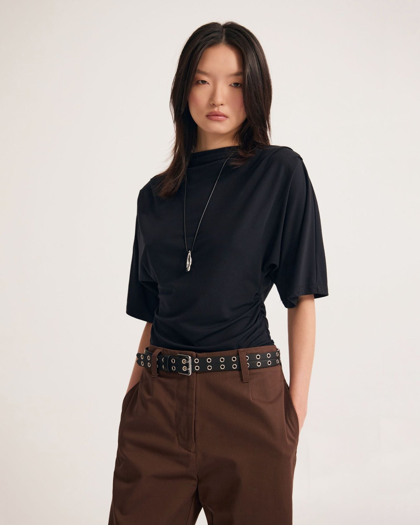 Rosie Stretch Jersey Top