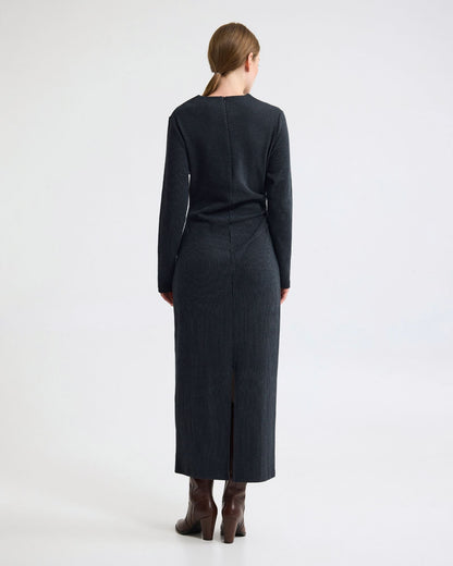 Hartley Jacquard Stripe Knit Dress