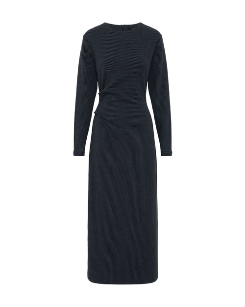 Hartley Jacquard Stripe Knit Dress