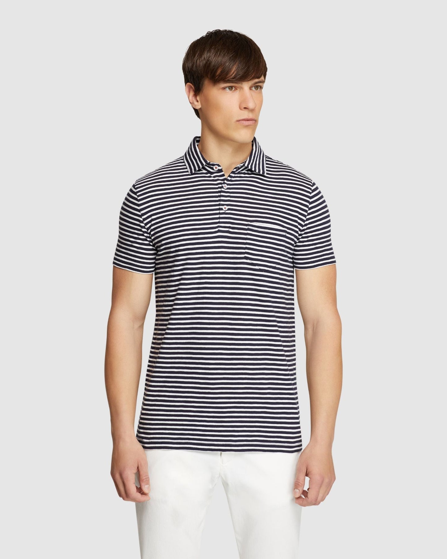 Chester Stripe Polo
