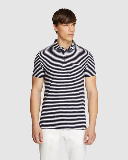 Chester Stripe Polo