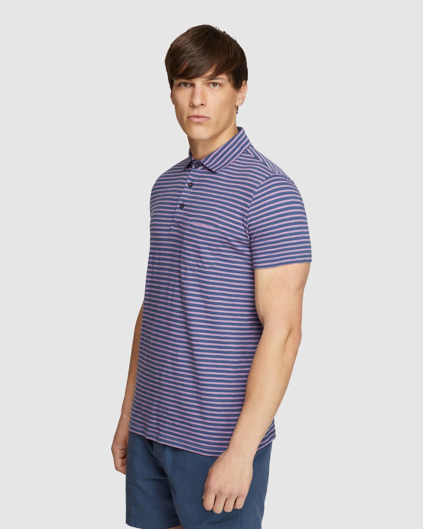 Chester Stripe Polo