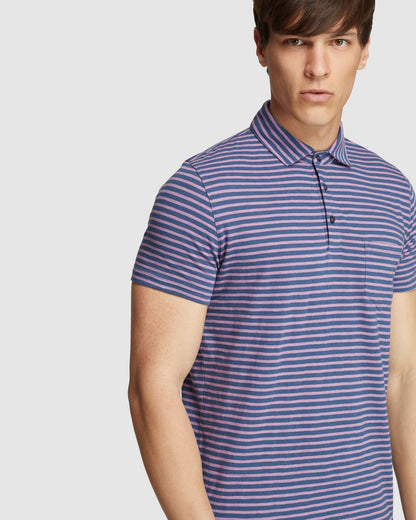 Chester Stripe Polo