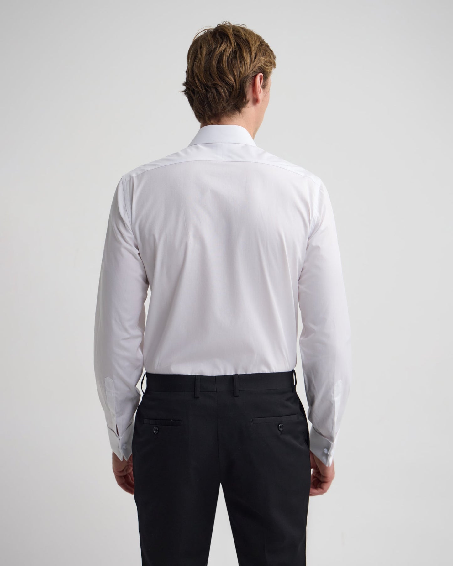 Dinner Shirt With Front Pleats