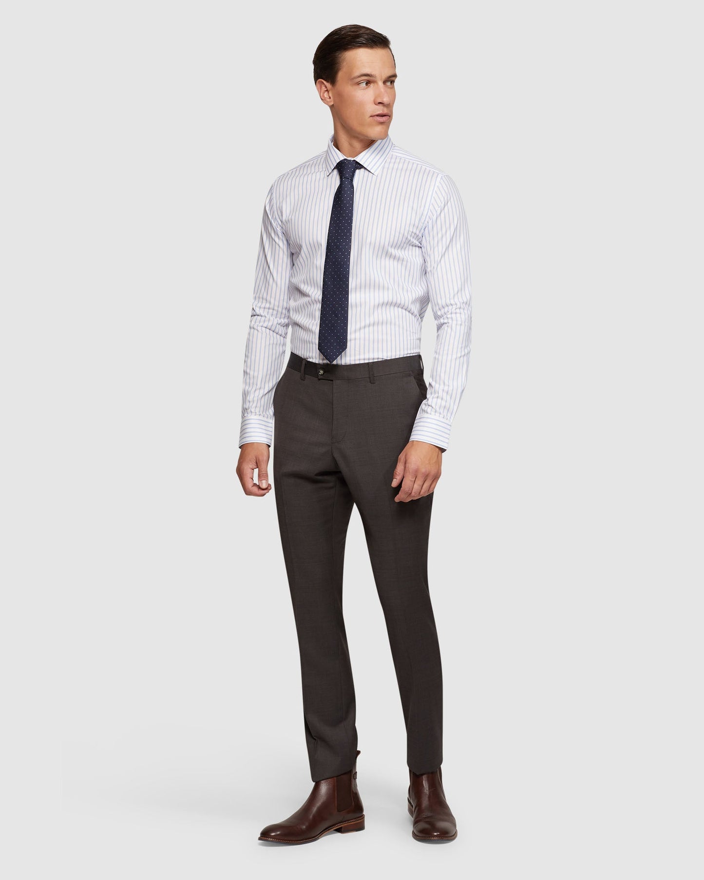 Beckton Slim Fit Striped Shirt