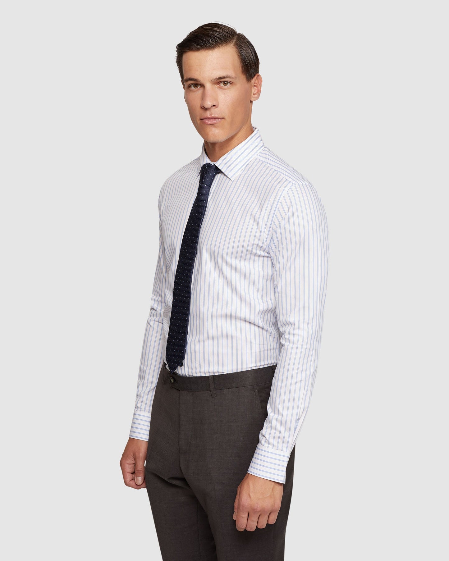 Beckton Slim Fit Striped Shirt