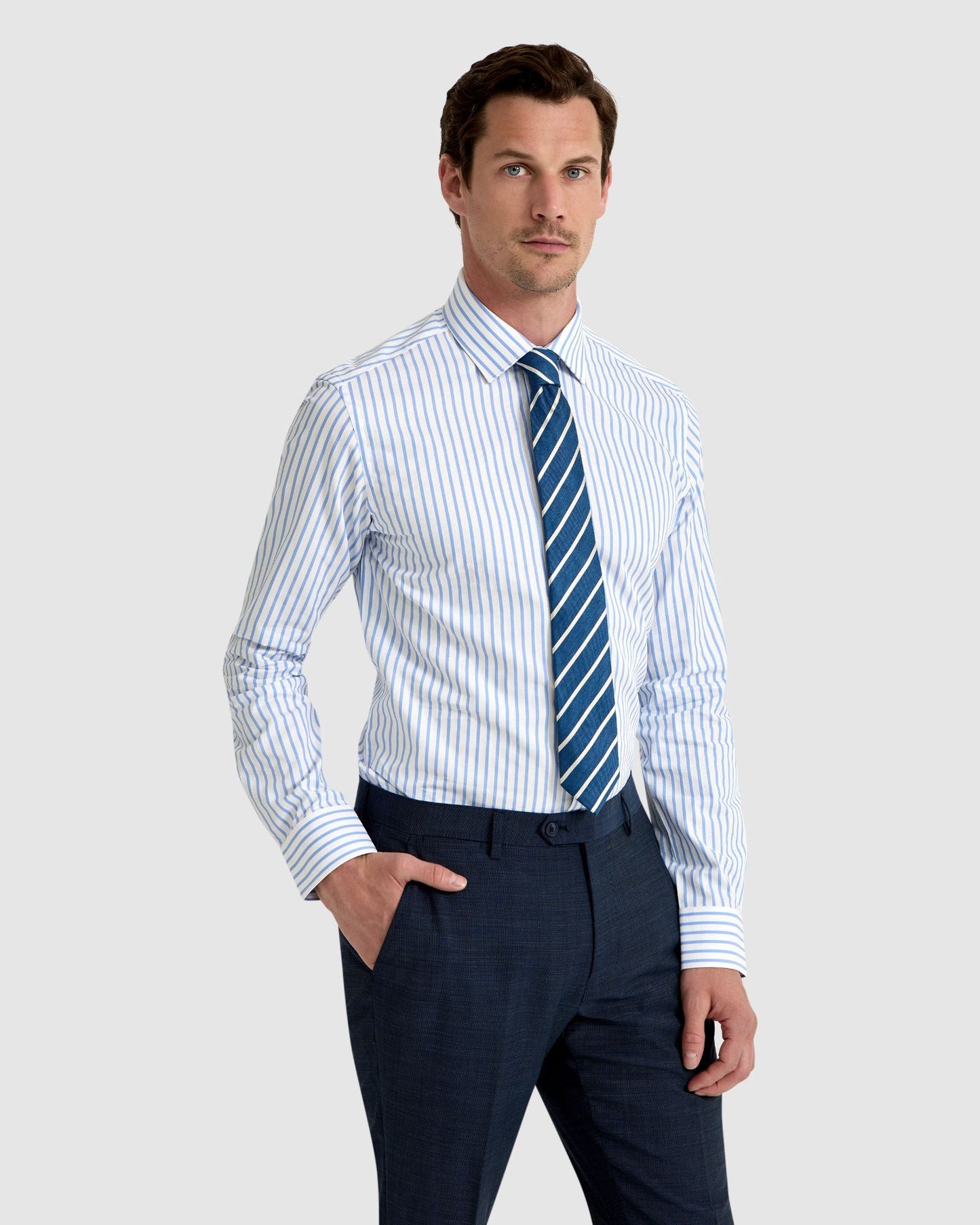 Beckton Stripe Dobby Shirt