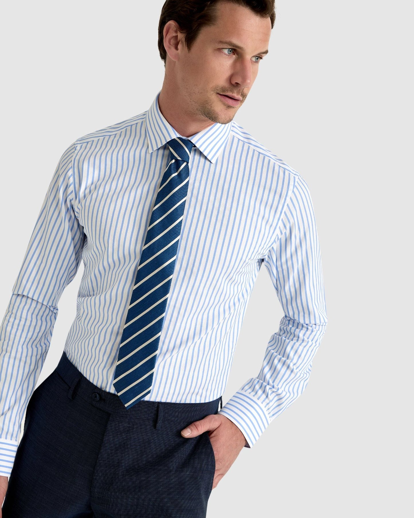 Beckton Stripe Dobby Shirt