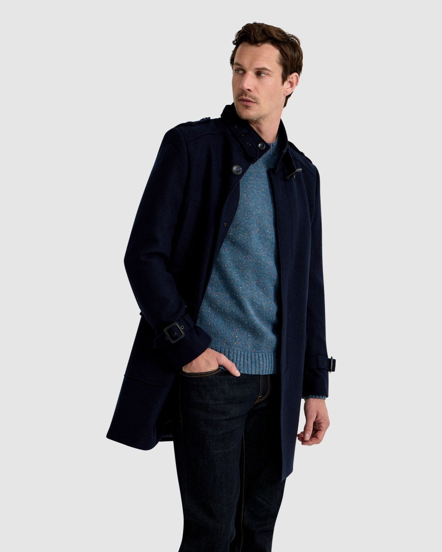 Roger Wool Rich Overcoat