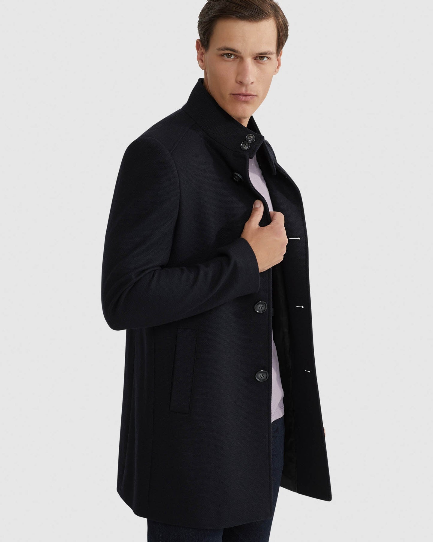 Dunbar Wool Rich Overcoat