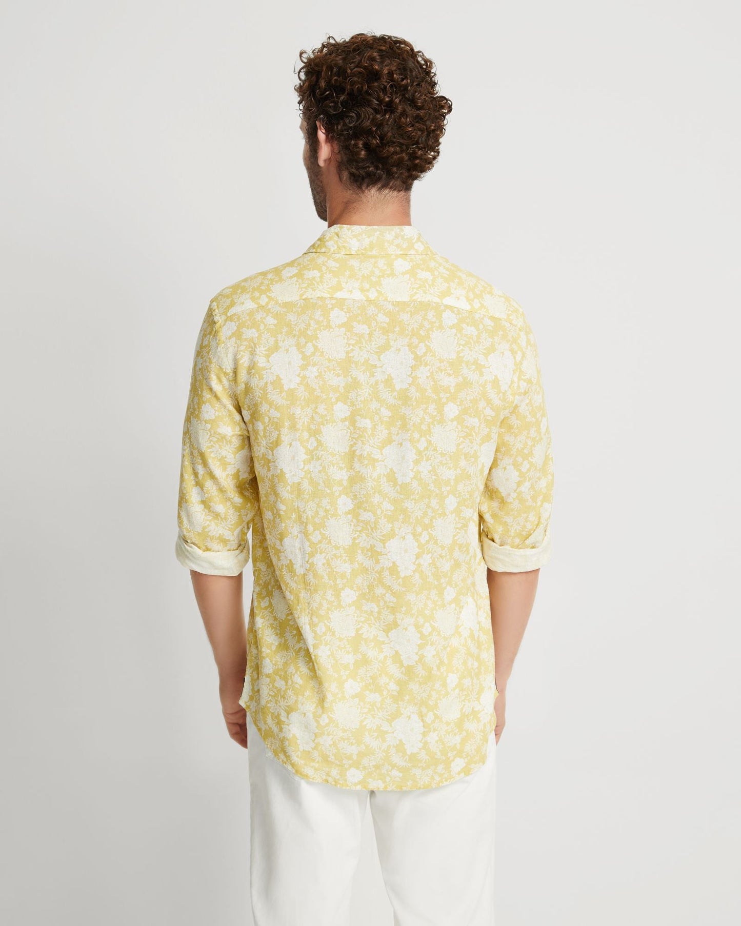 Holloway Linen Blend Printed Shirt