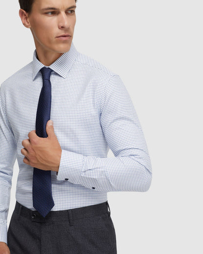 Beckton Small Check Cotton Shirt