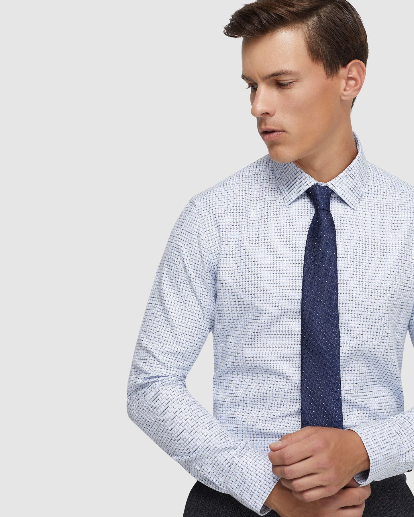 Beckton Small Check Cotton Shirt