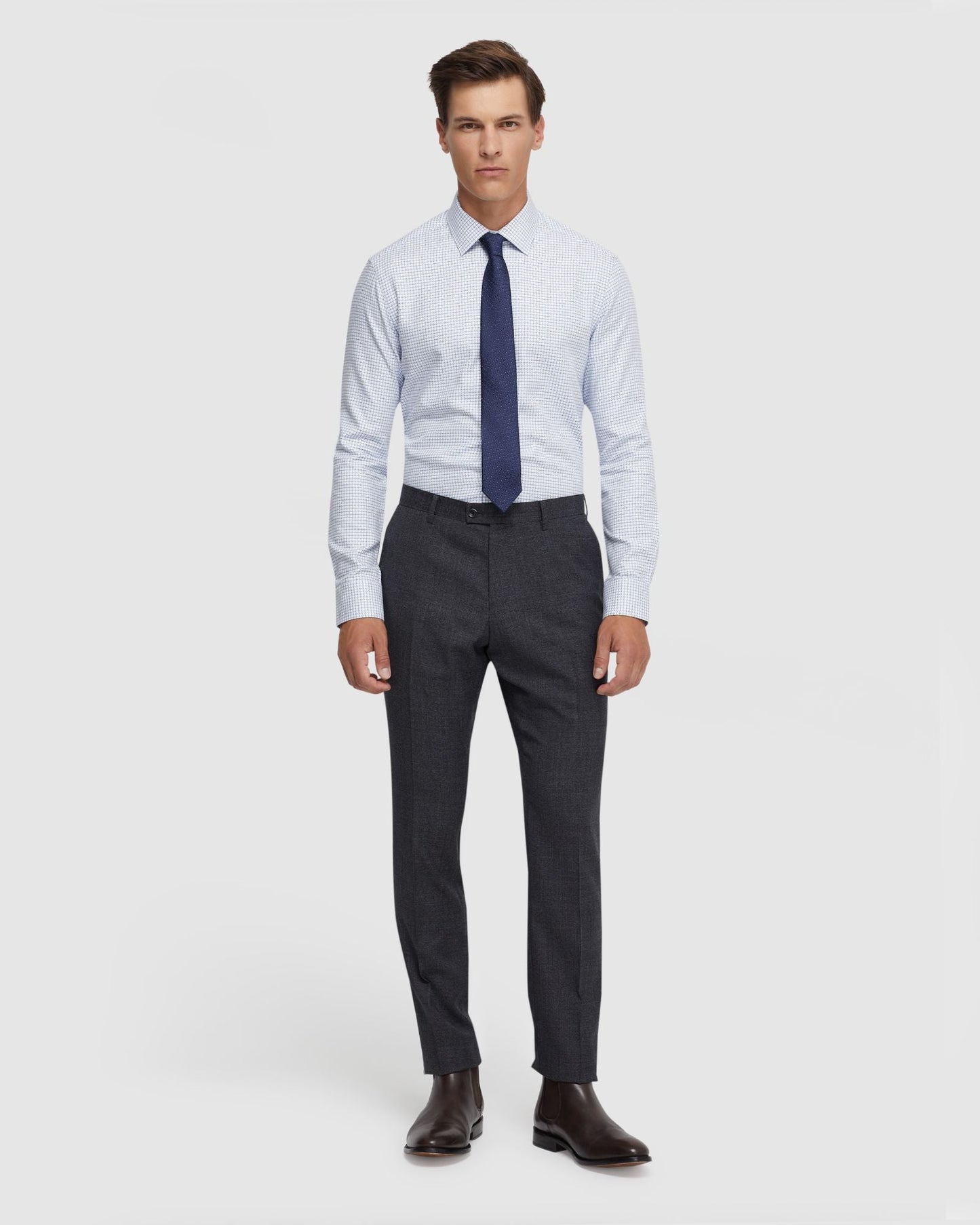 Beckton Small Check Cotton Shirt