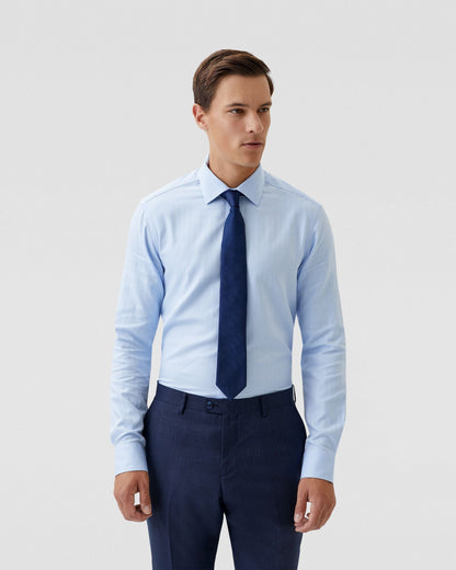 Beckton Herringbone Cotton Shirt