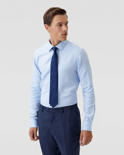 Beckton Herringbone Cotton Shirt