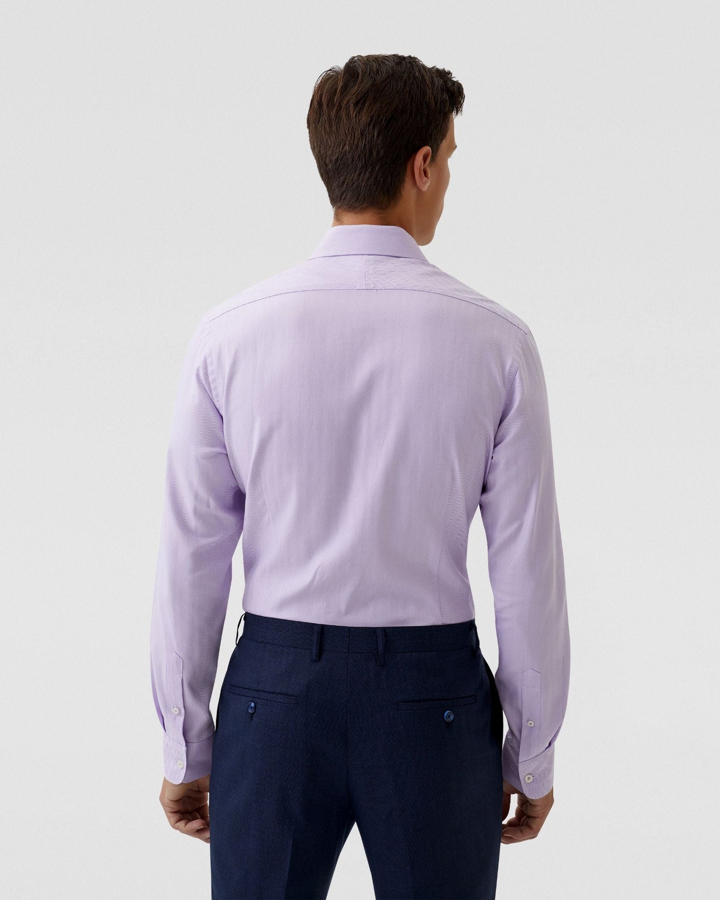 Beckton Herringbone Cotton Shirt