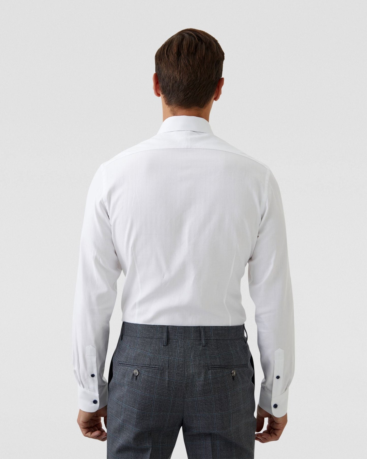 Beckton Herringbone Cotton Shirt