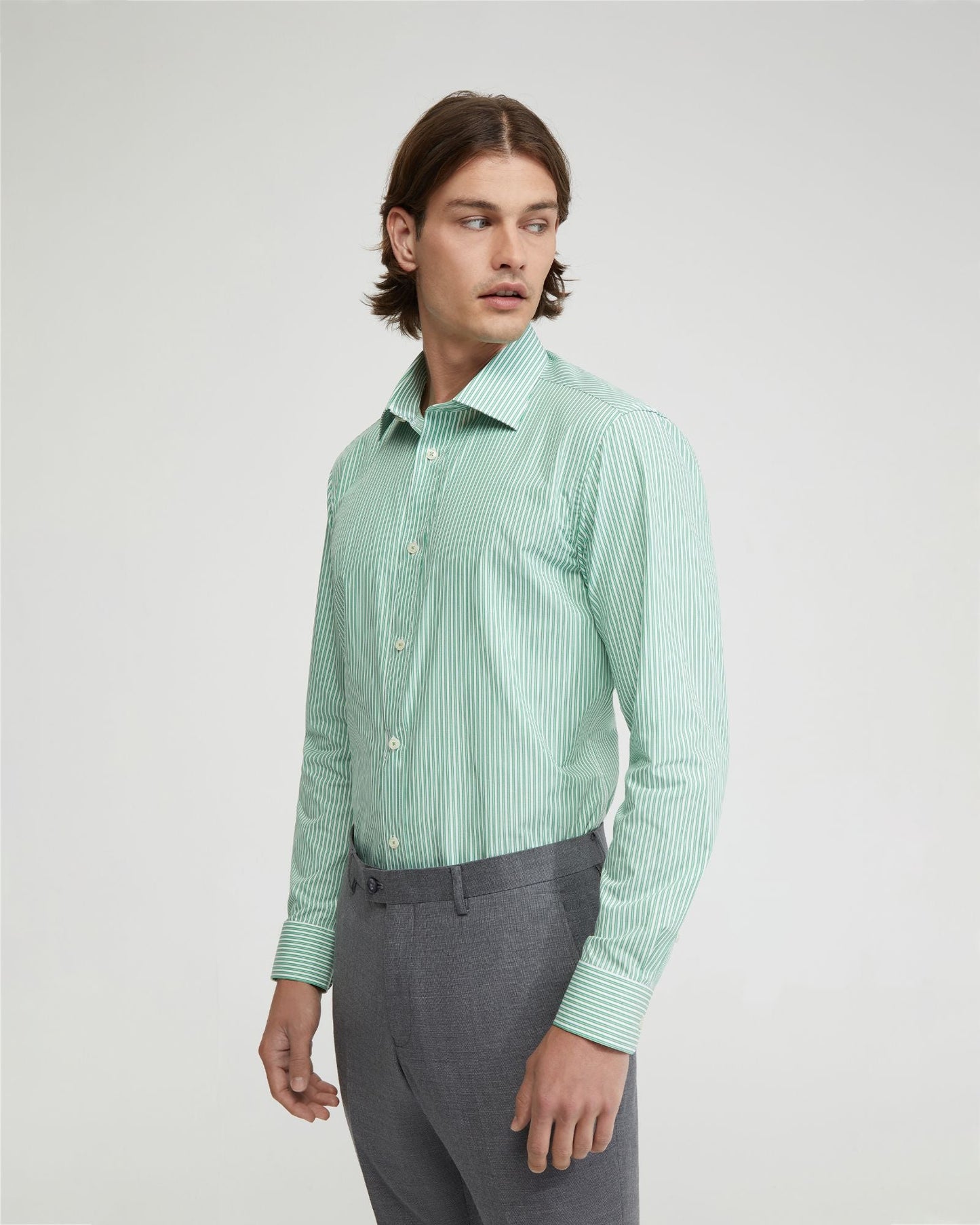 Islington Striped Cotton Shirt