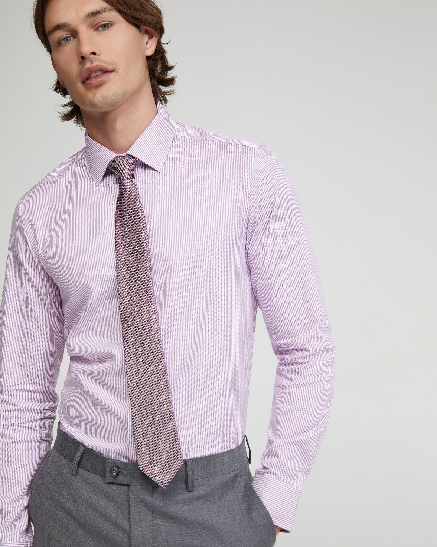 Beckton Twill Striped Shirt