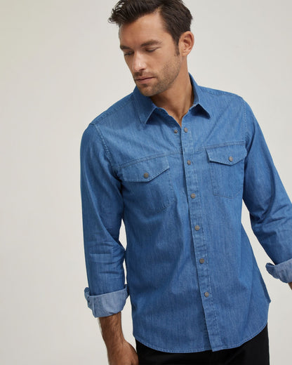 Regular Fit Denim Shirt