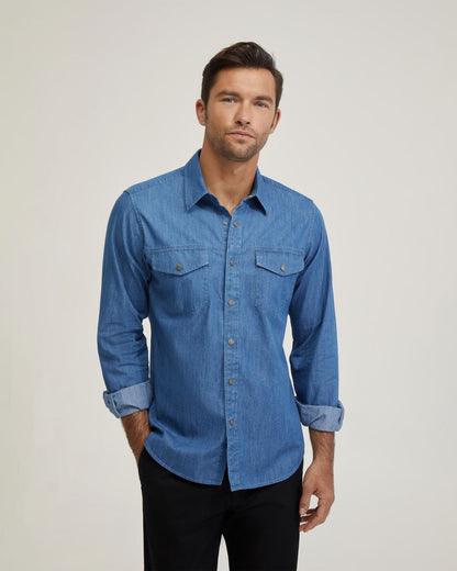 Regular Fit Denim Shirt