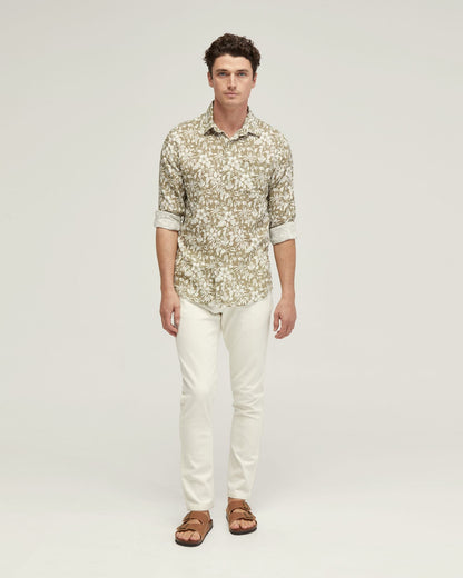 Holloway Linen Blnd Printed Shirt