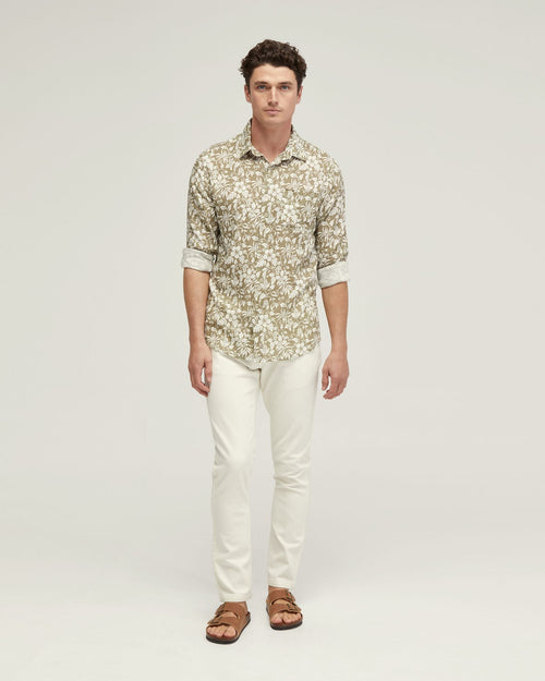 Holloway Linen Blnd Printed Shirt