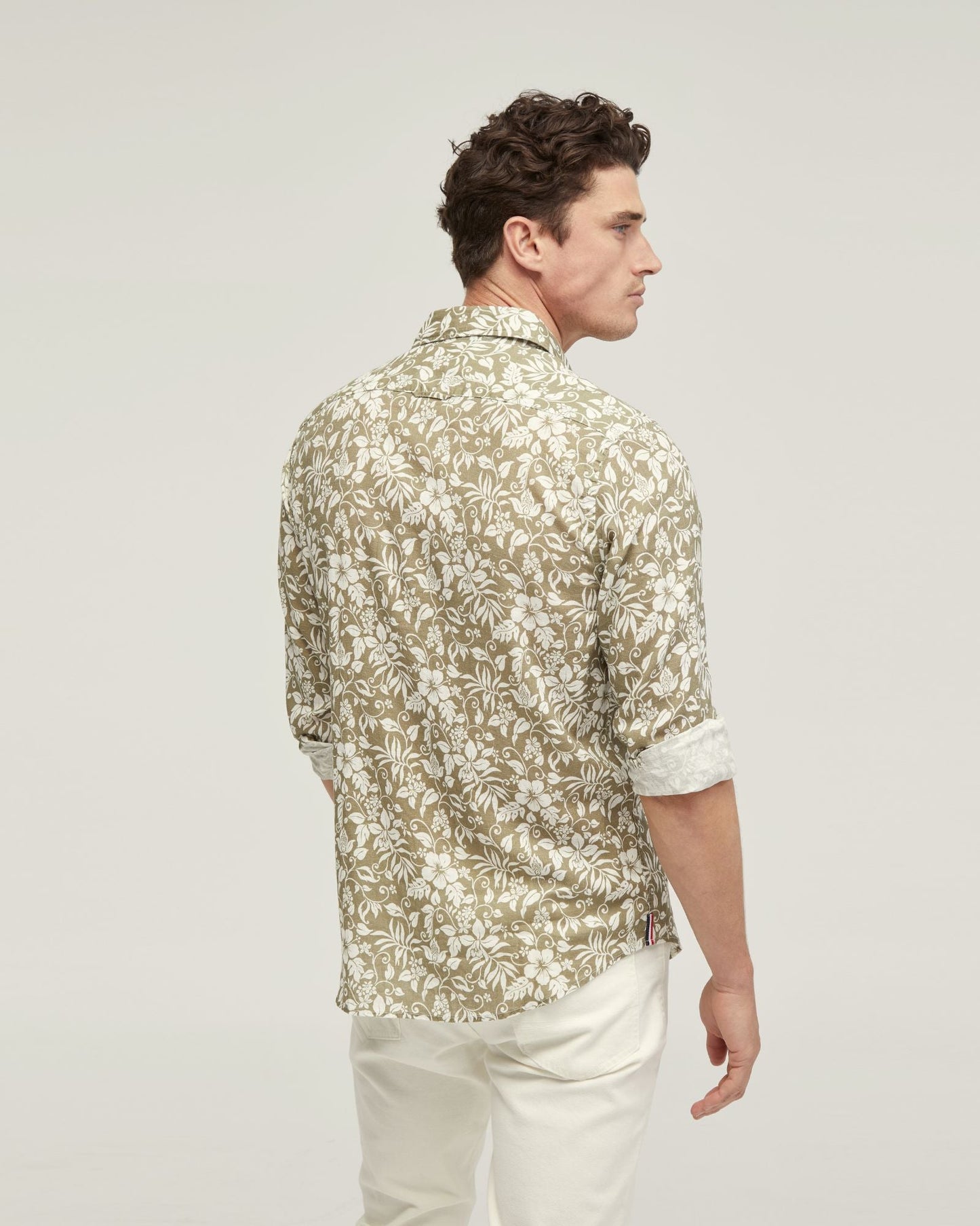 Holloway Linen Blnd Printed Shirt