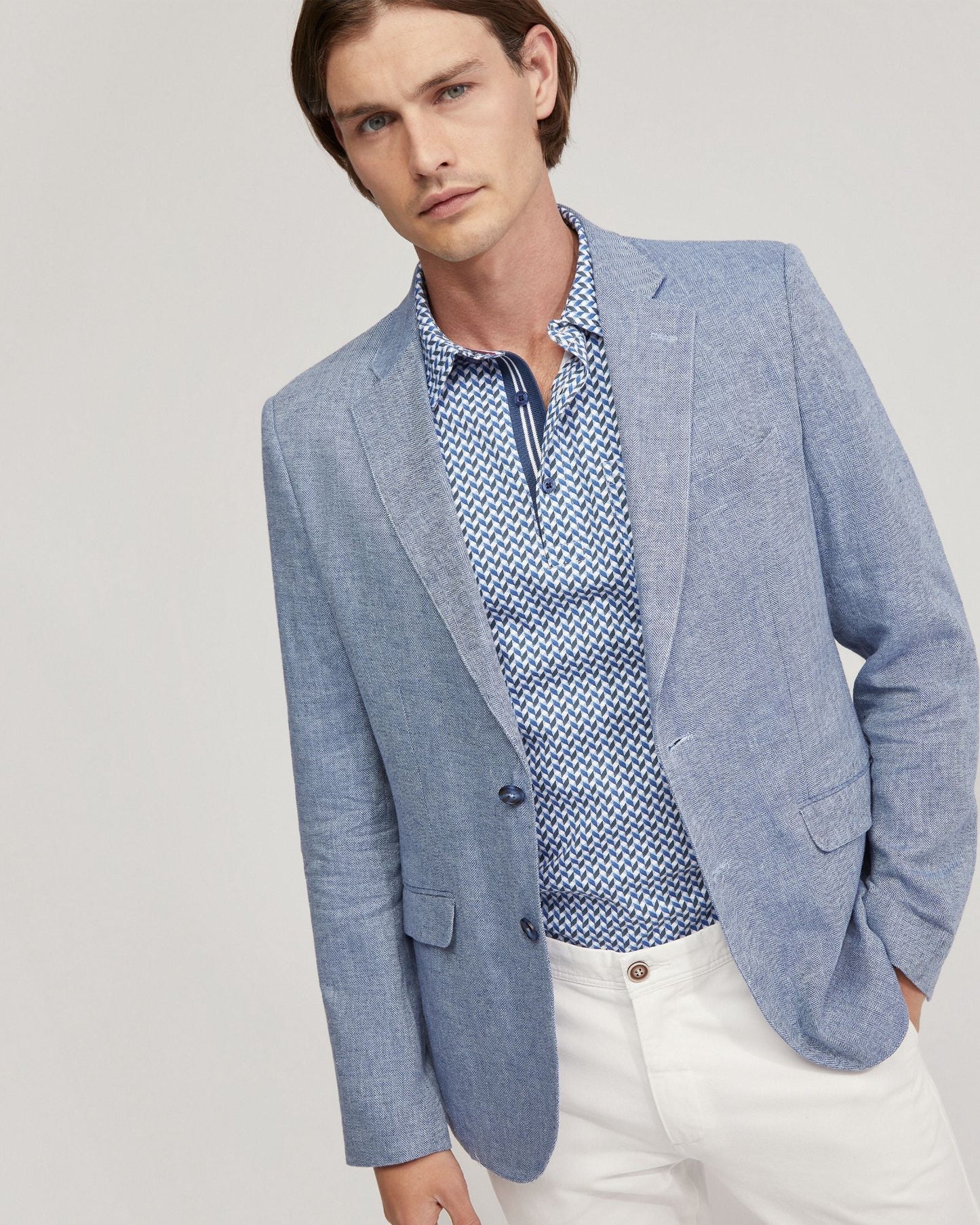 Milton Linen Blend Blazer