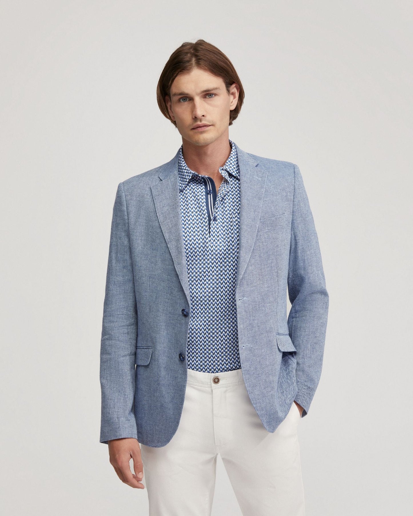 Milton Linen Blend Blazer