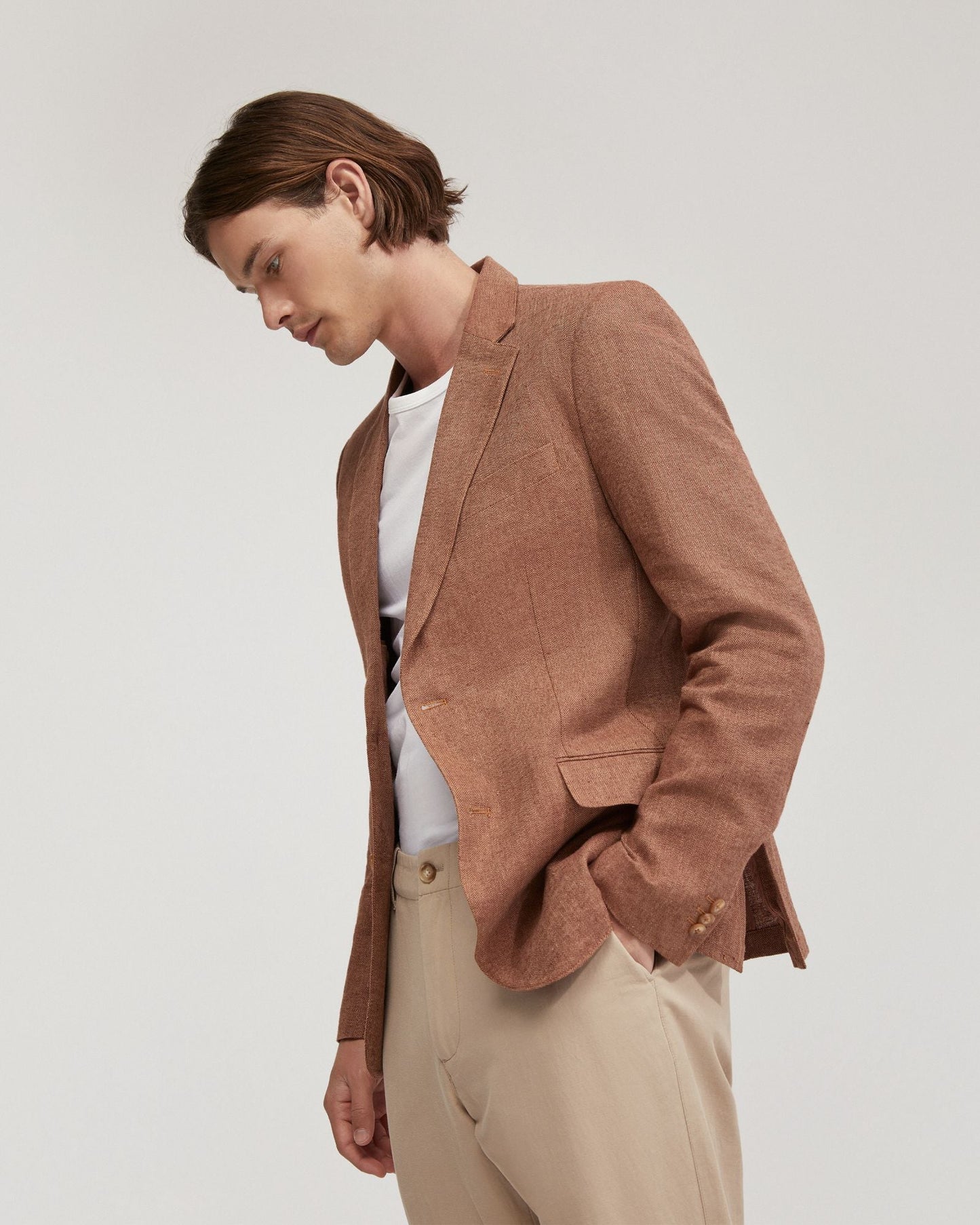 Milton Linen Blend Blazer