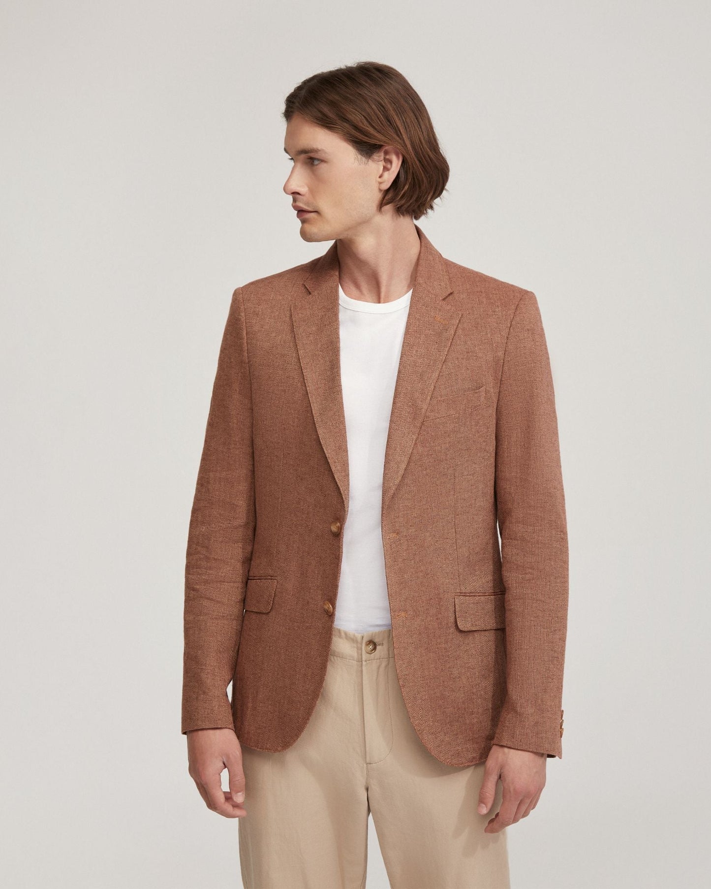Milton Linen Blend Blazer