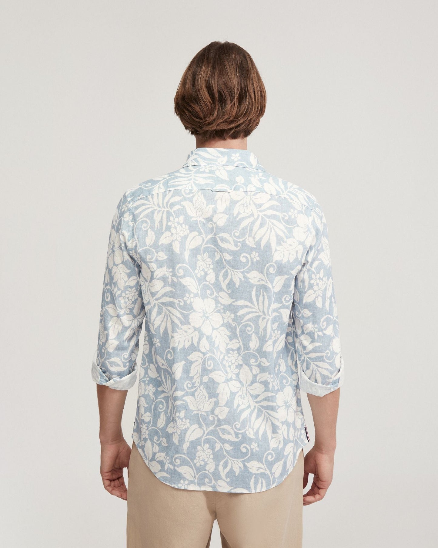 Holloway Linen Blend Printed Shirt