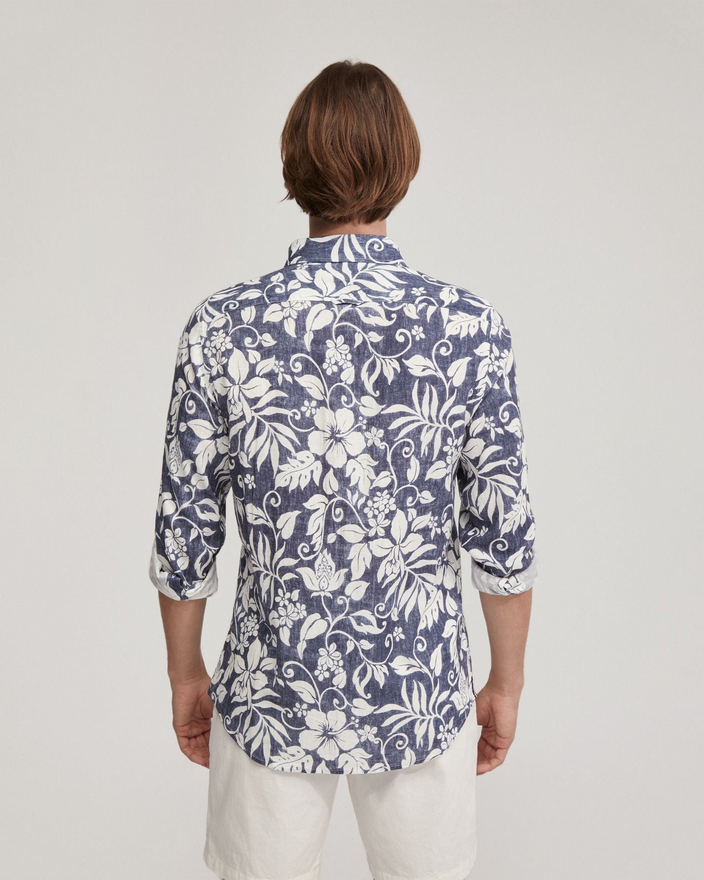 Holloway Linen Blnd Printed Shirt