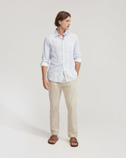Holloway Linen Blnd Printed Shirt