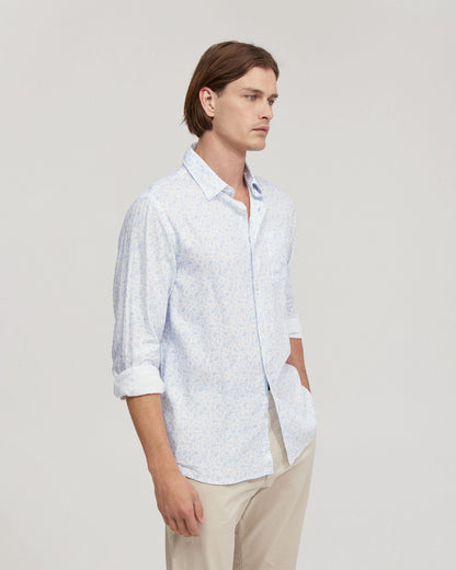 Holloway Linen Blnd Printed Shirt