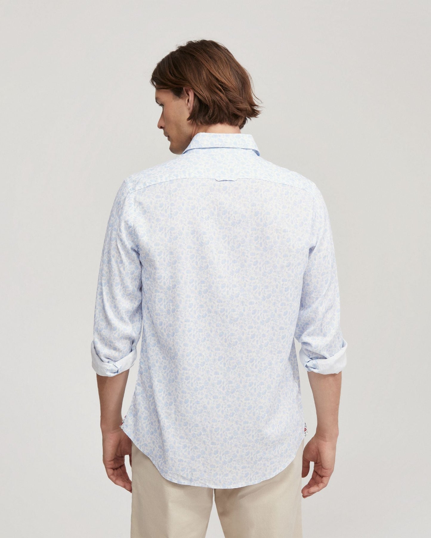 Holloway Linen Blnd Printed Shirt