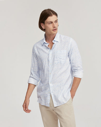 Holloway Linen Blnd Printed Shirt