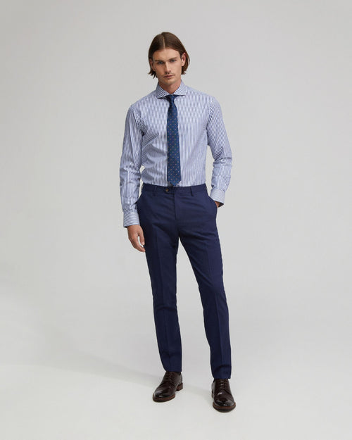 Kensington Pima Cotton Striped Shirt
