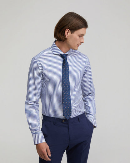Kensington Pima Cotton Striped Shirt