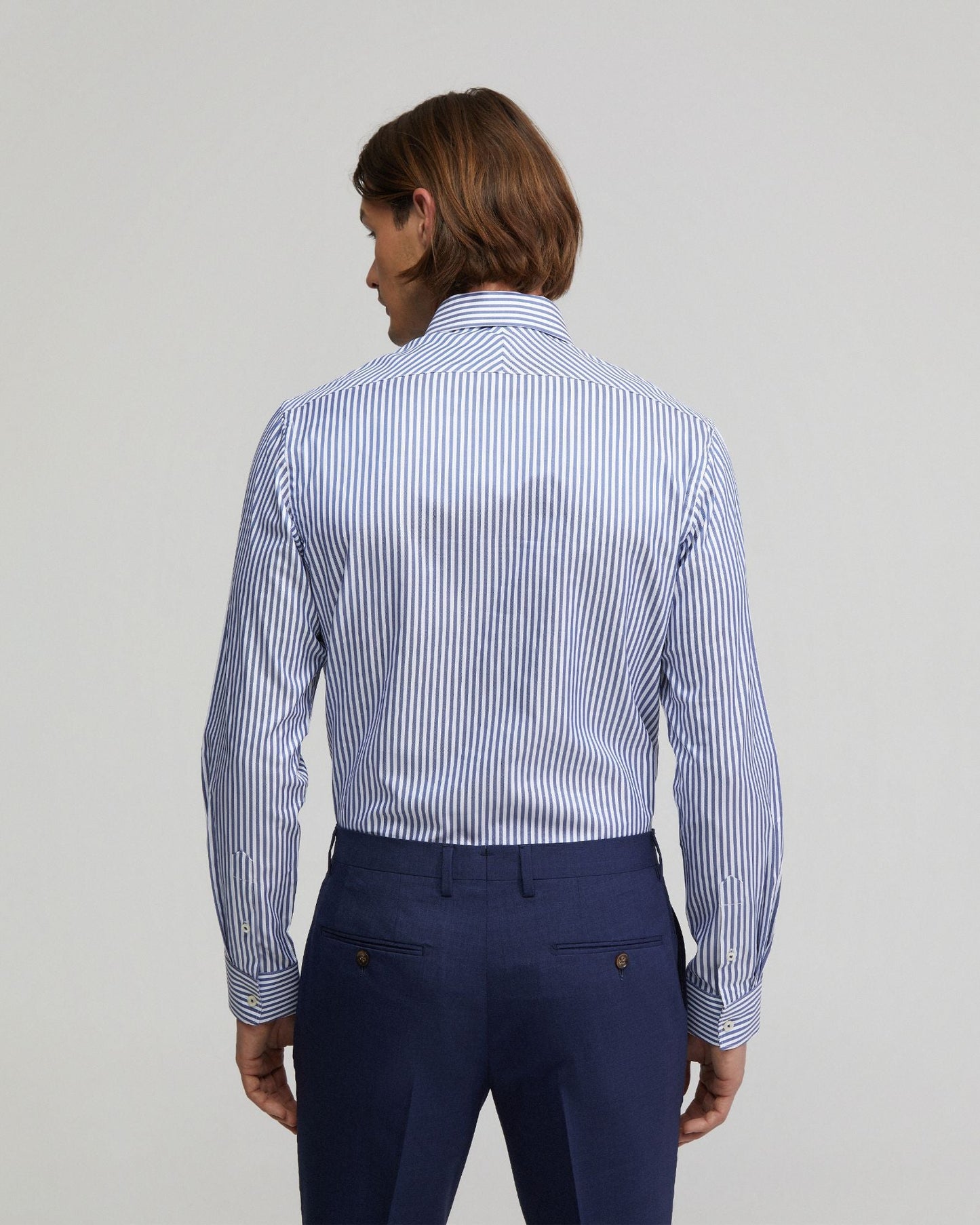 Kensington Pima Cotton Striped Shirt