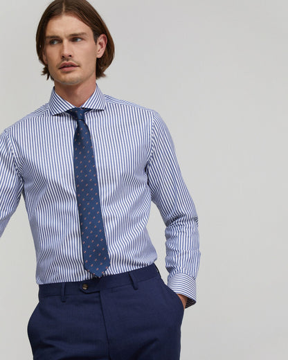 Kensington Pima Cotton Striped Shirt