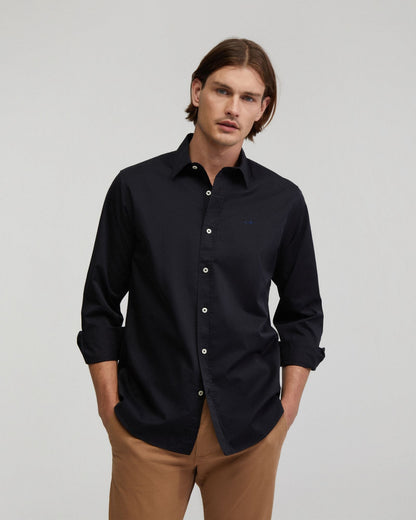 Fergus Fine Twill Cotton Shirt