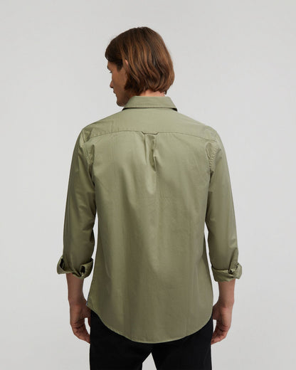 Fergus Fine Twill Cotton Shirt